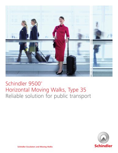 Schindler 9500 horizontal moving walk