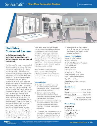Floor-Max Concealed System