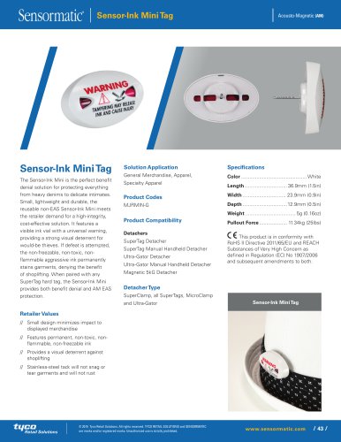 Sensor-Ink Mini Tag