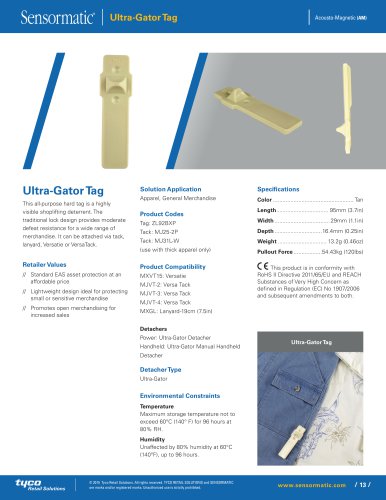 Ultra-Gator Tag