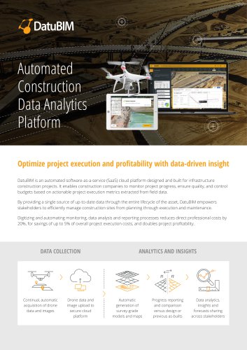 DatuBIM Construction Data Analytics