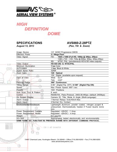 AVS860-DOME-DWG