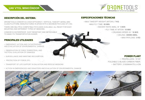 Dossier MiniCondor Dronetools