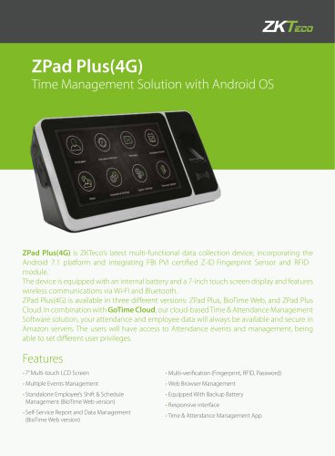 ZPad Plus 4G