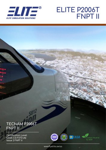 ELITE Tecnam P2006T FNPT II Brochure