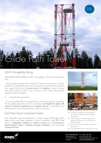 Composite  Glide Path Tower