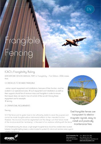 Frangible Airport  Fencing