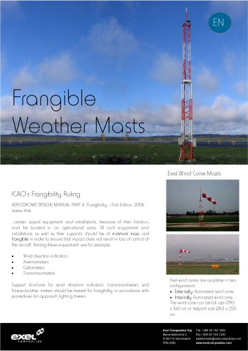 Frangible Weather Masts