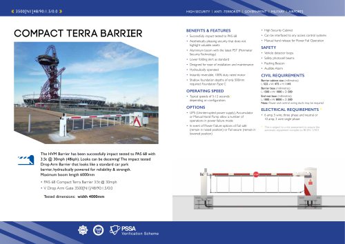 Compact terra Barrier