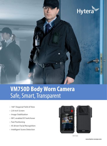 VM750D Body Worn Camera