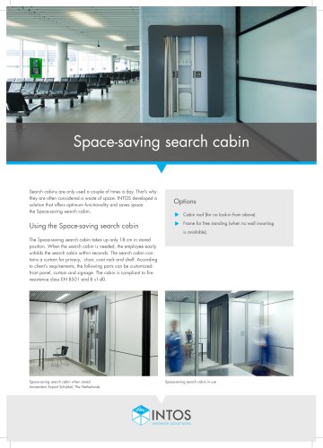 Space Saving Search Cabin