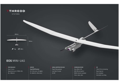 EOS mini-UAS