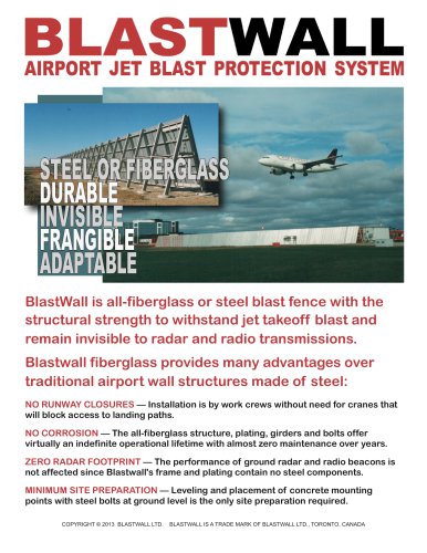 BLASTWALL AIRPORT JET BLAST PROTECTION SYSTEM