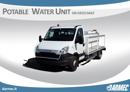 POTABLE WATER UNIT ON IVECO DAILY