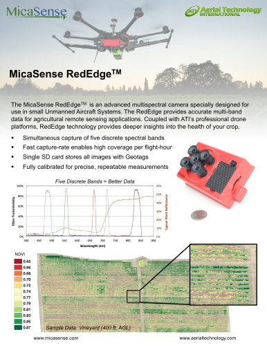 MicaSense RedEdgeTM