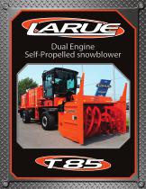 Dual Engine Self-Propelled snowblower T85