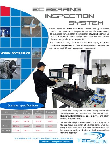 BEARING INSPECTION SYSTEM