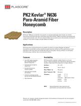 PK2 Kevlar® N636 Para-Aramid Fiber Honeycomb