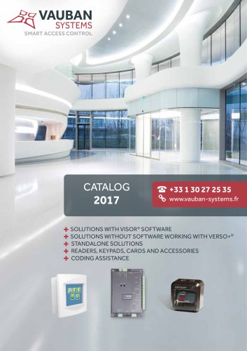 VAUBAN SYSTEMS CATALOG 2017