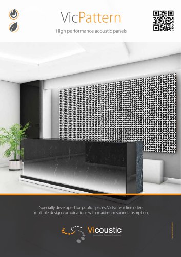 VicPattern High performance acoustic panels