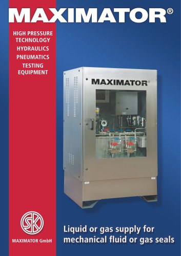 MAXIMATOR Gas Seals