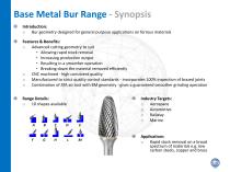 Base Metal Bur Range