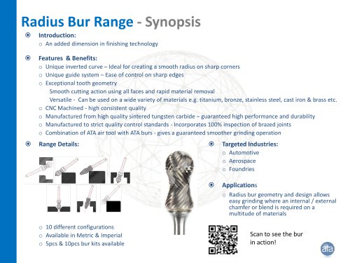 Radius Bur Range - Synopsis