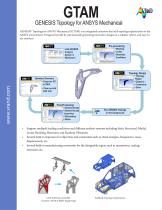 GTAM GENESIS Topology for ANSYS Mechanical