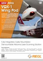 RIEGL VQX-1 Wing Pod