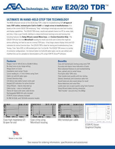 E20/20 TDR™