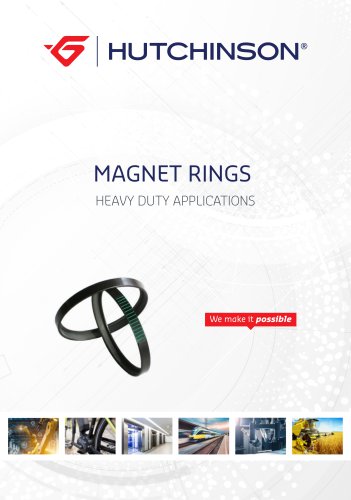 Magnet rings heavy duty applications