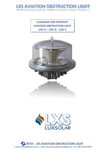 Lxs LIOL aviation obstruction light L810 datasheet