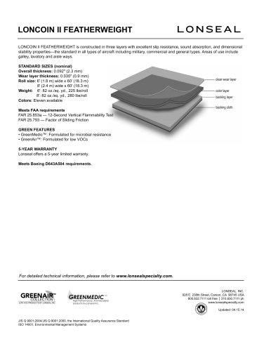 LONCOIN II FEATHERWEIGHT