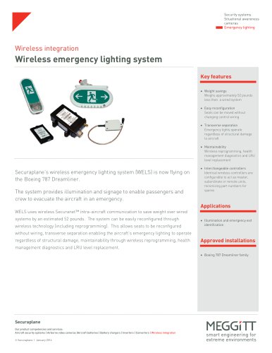 Wireless emergency lighting system