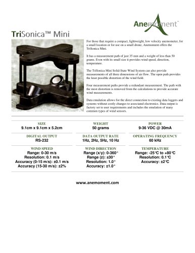 TriSonica™ Mini