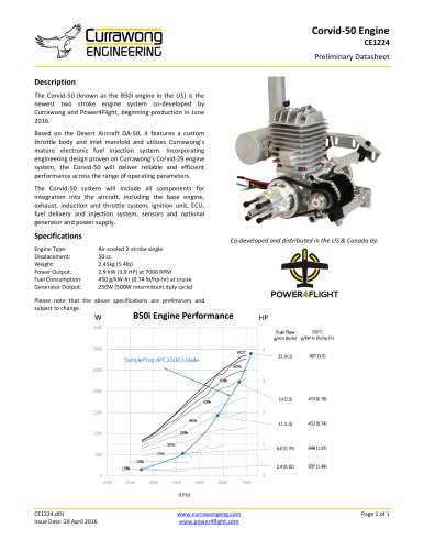 Corvid-50 Engine