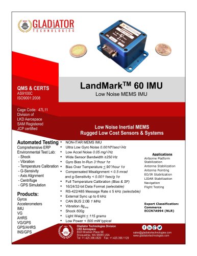 LandMark™60 IMU