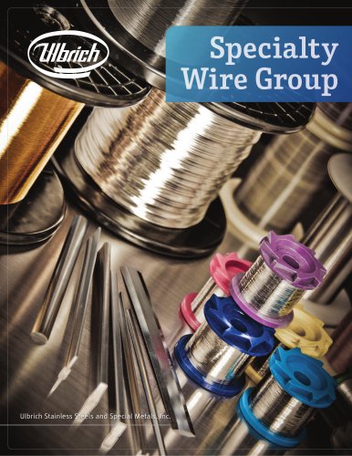 Specialty Wire Group Brochure