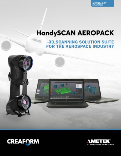 HandySCAN AEROPACK 3D SCANNING SOLUTION SUITE  FOR THE AEROSPACE INDUSTRY