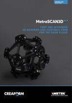 MetraSCAN 3D: FAST AND ACCURATE 3D SCANNER AND PORTABLE CMM FOR THE SHOP FLOOR