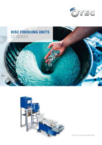 DISC FINISHING UNITS CF SERIES