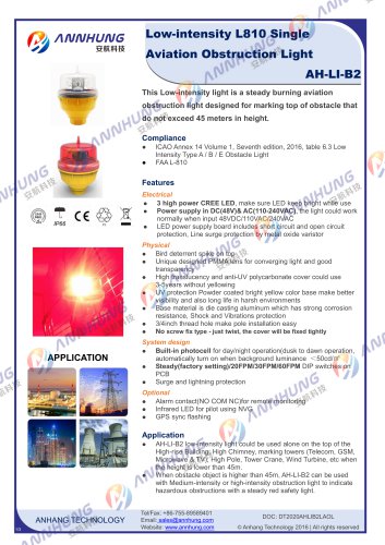 Catalog-Aviation Obstruction Light