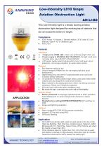 Low-intensity L810 Single Aviation Obstruction Light AH-LI-B2