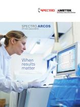 SPECTRO ARCOS ICP-OES ANALYZERS