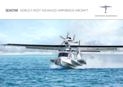 Dornier Seastar Brochure