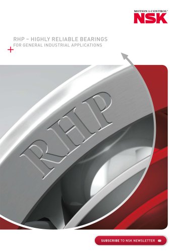 RHP – HIGHLY RELIABLE BEARINGS