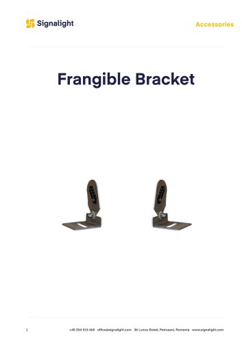 Frangible Bracket