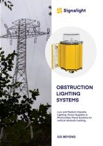 Obstruction lighting systems