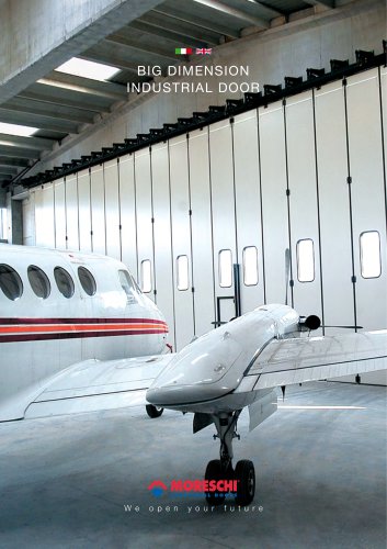 BIG DIMENSION INSULATED HANGAR DOOR