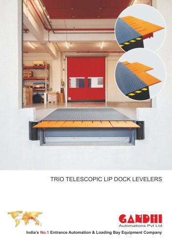 TRIO TELESCOPIC LIP DOCK LEVELERS